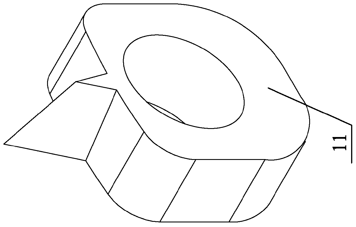 A Teflon tray clamping mechanism for a fully automatic fog binding machine