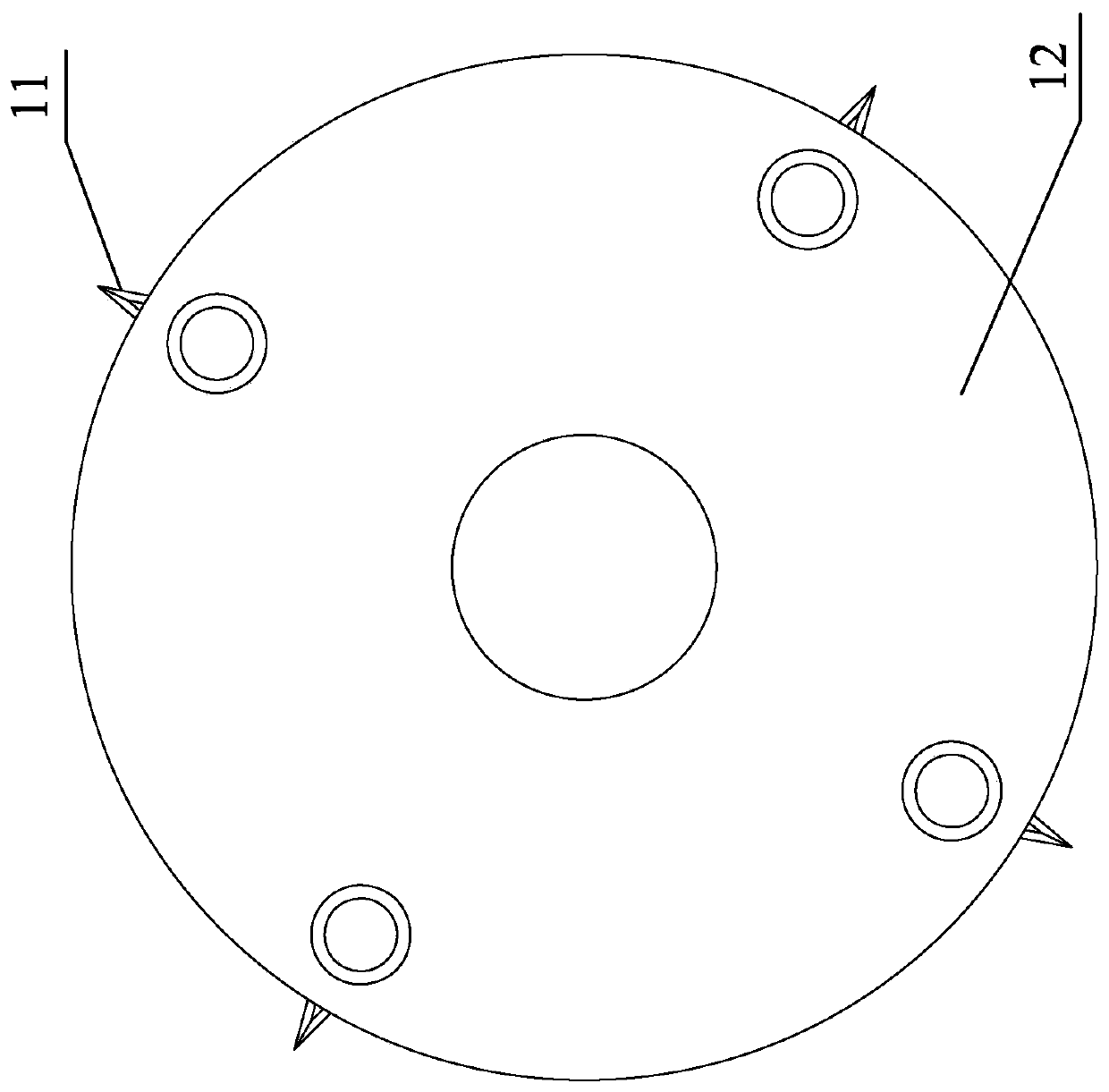 A Teflon tray clamping mechanism for a fully automatic fog binding machine