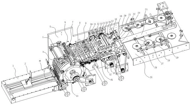 paper bag forming machine