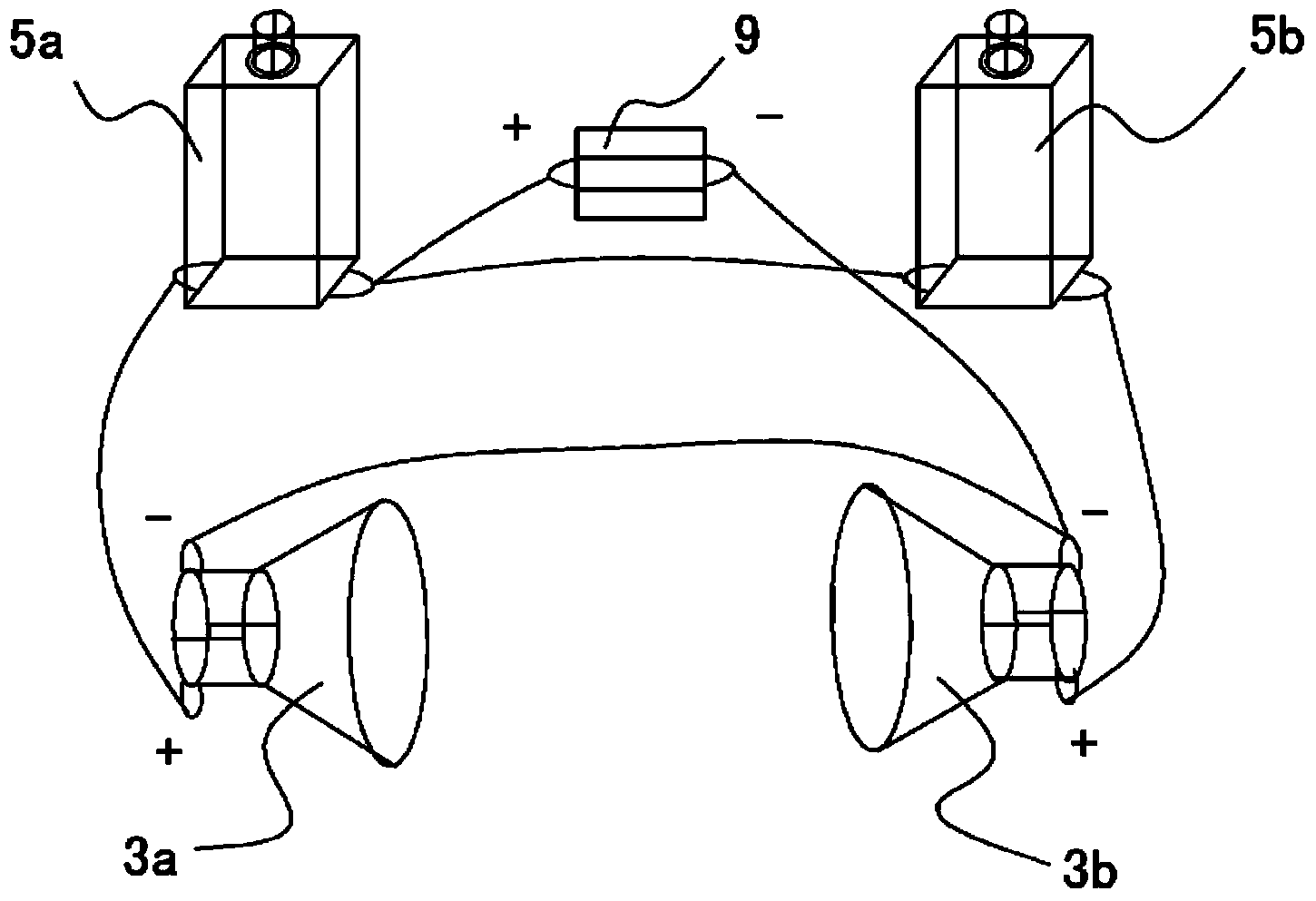 Warning safety ladder and installation method thereof