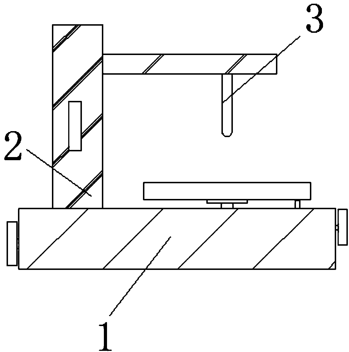 Operating floor used for sponge processing