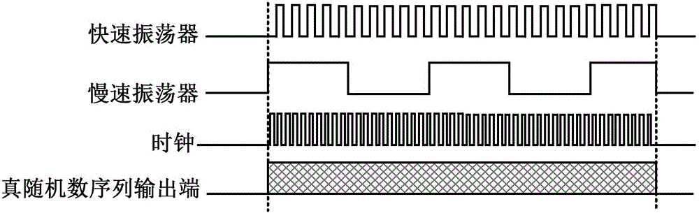 Assembly line A/D converter dynamic compensation device based on true random number sequence