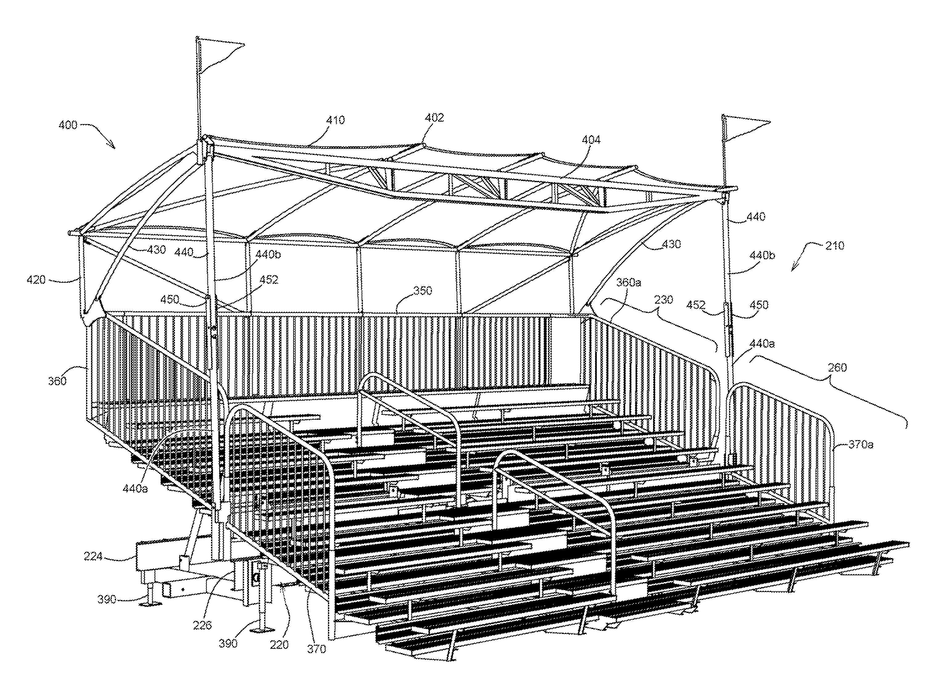 Bleacher system