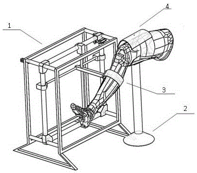 Three-dimensional measurement instrument for human knee-joint kinematics