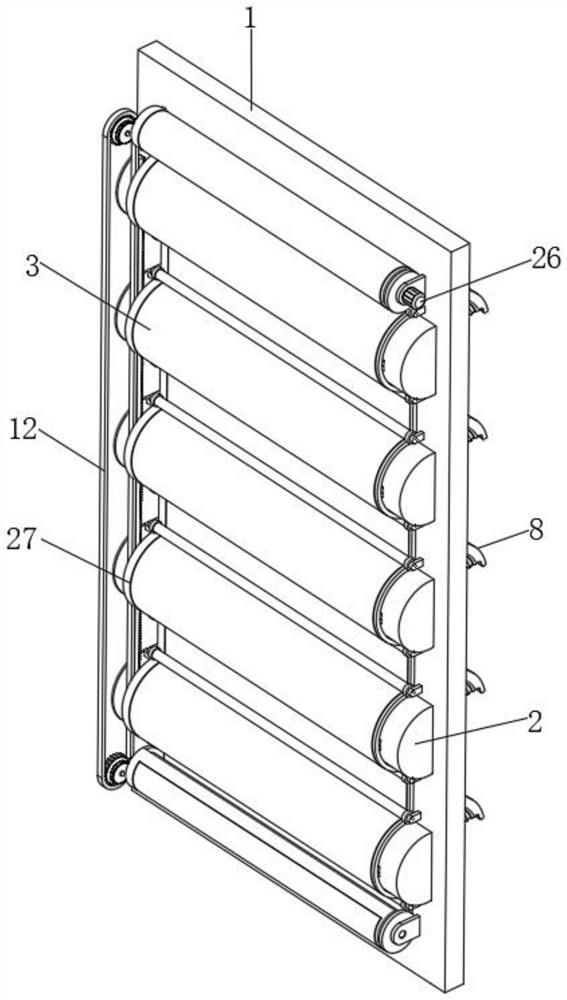 Outdoor power distribution cabinet with moisture-proof function and use method thereof