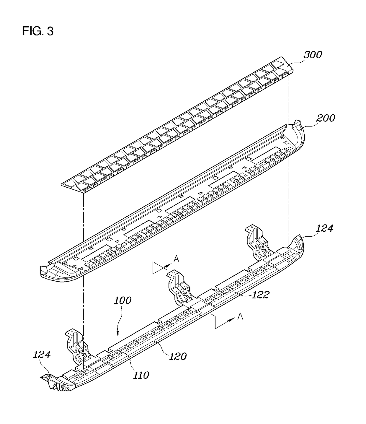 Method of making side step for vehicle