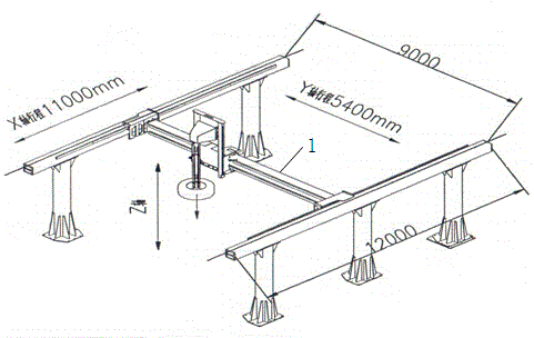 Manufacturing method of aluminum alloy mechanical arm track girder hollow profile