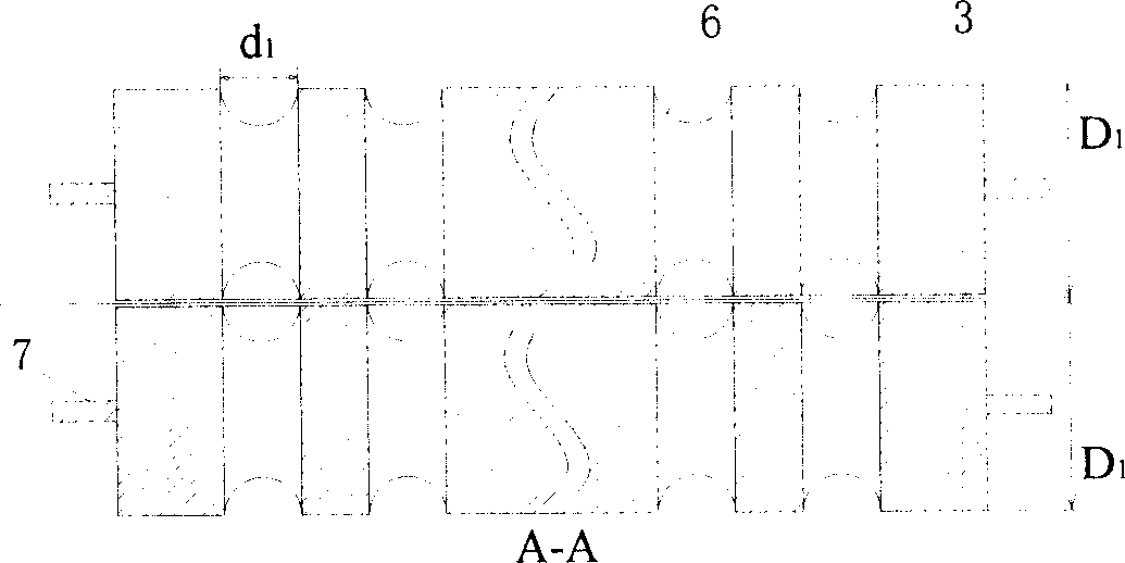 Primacord rolling method and primacord rolling machine