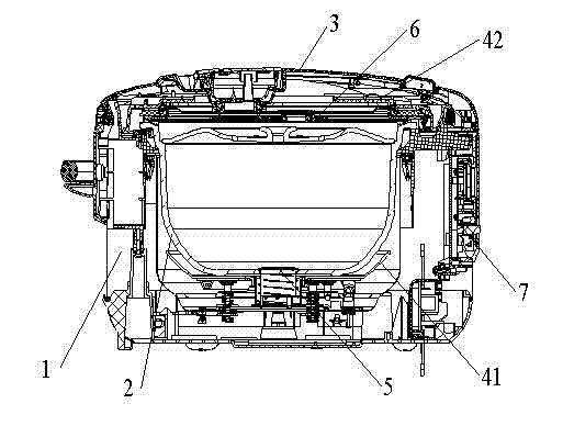 Cooking control method of electric rice cooker