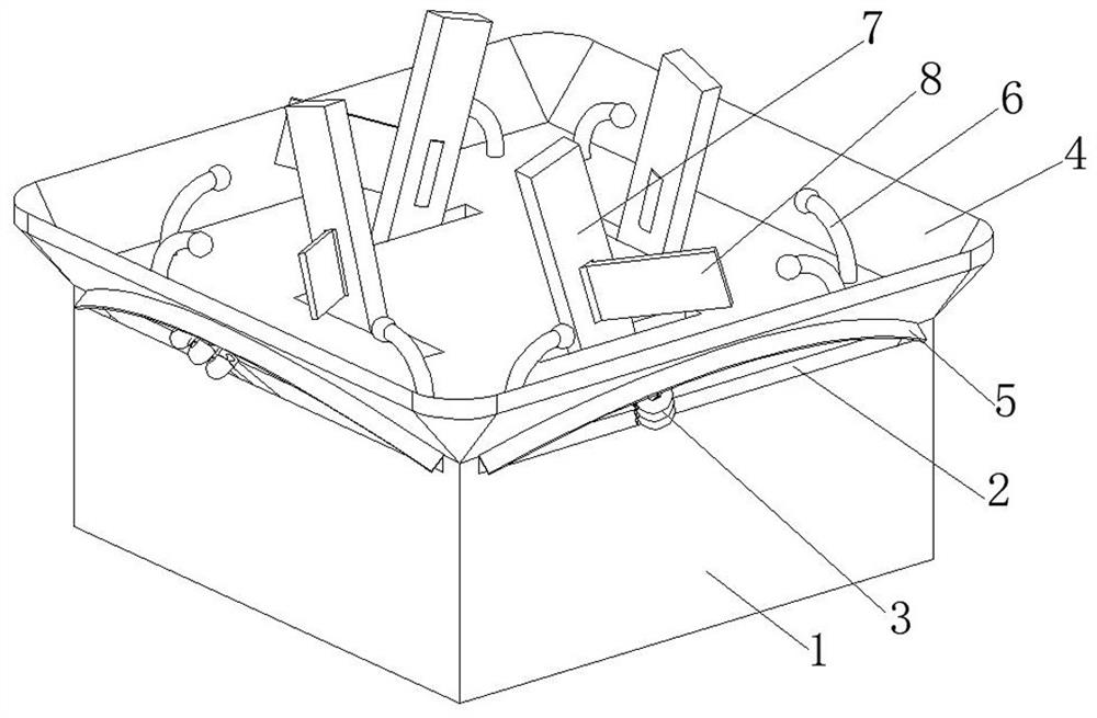 Offshore wind power reminding lighting device