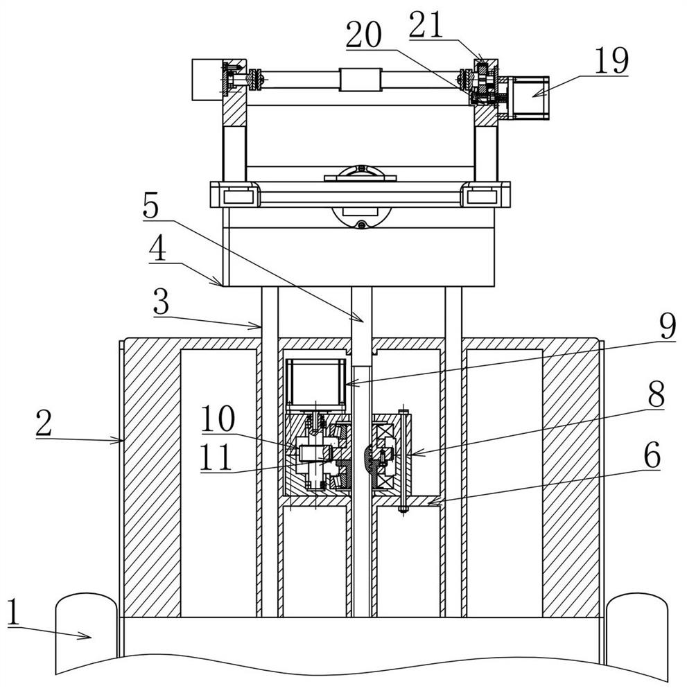 Intelligent angle-measurement multifunctional auxiliary treatment chair for cervical spondylosis