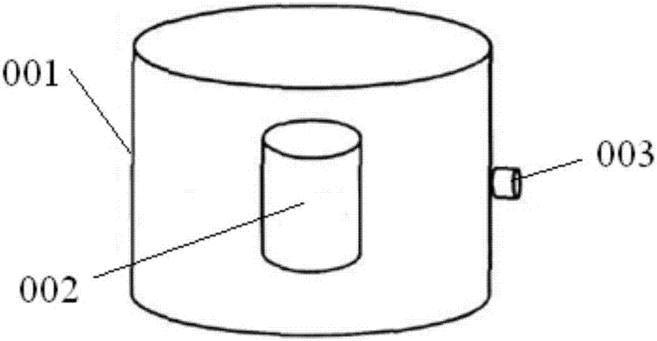 An acoustic emission probe installation device for true triaxial hydraulic fracturing simulation experiments