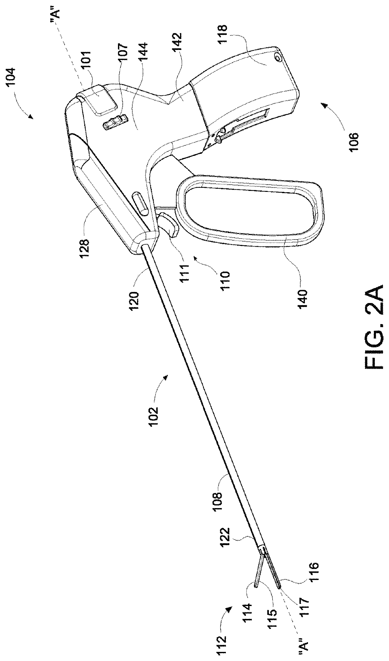 Power and bi directional data interface assembly and surgical system including the same