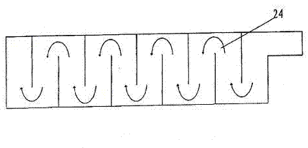 Method for baking tobacco leaves and baking room