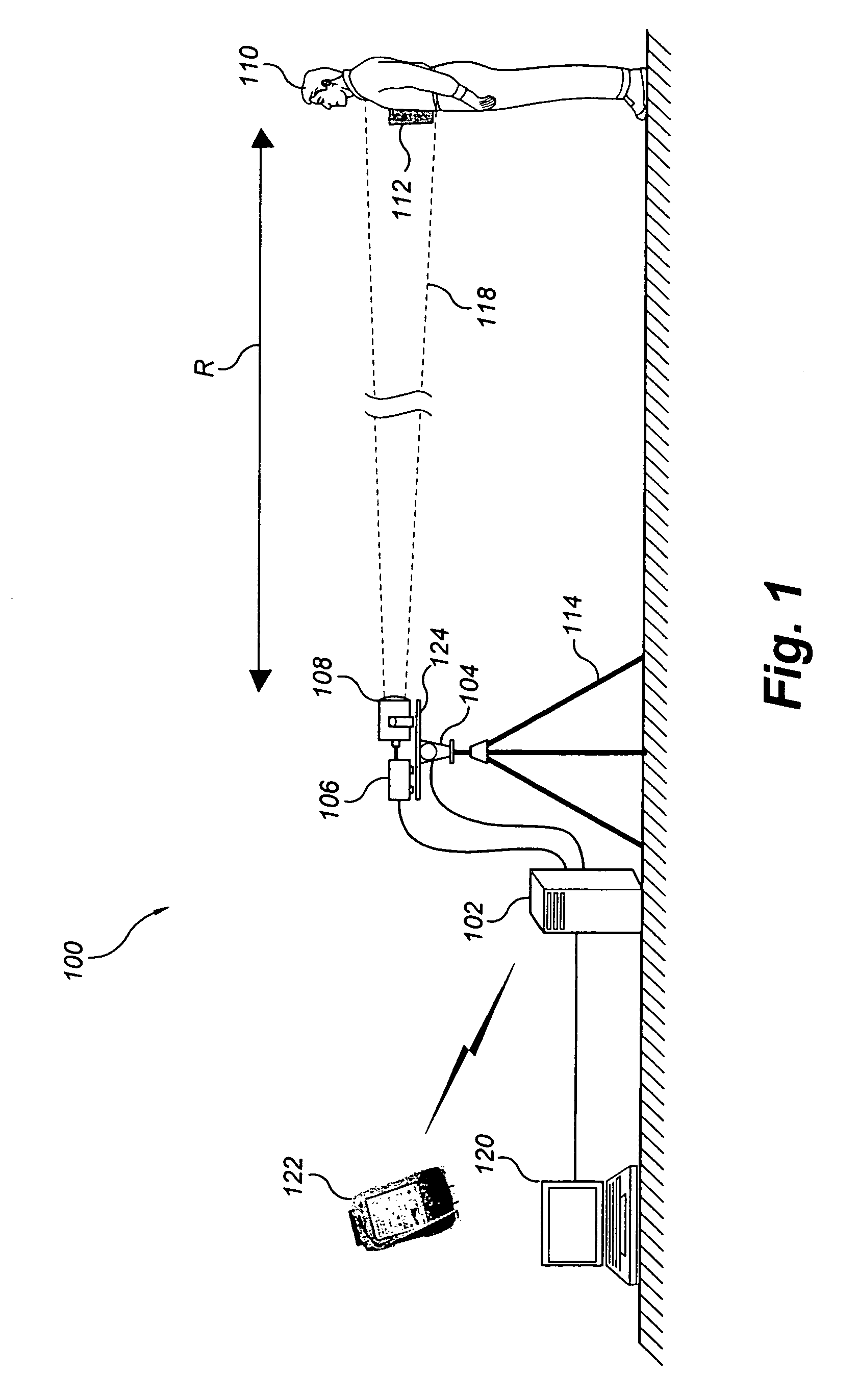 System and method for standoff detection of human carried explosives