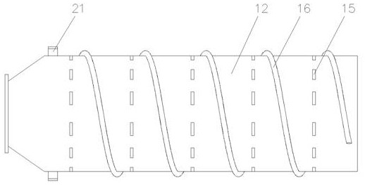 A kind of stir-frying processing device and processing method thereof