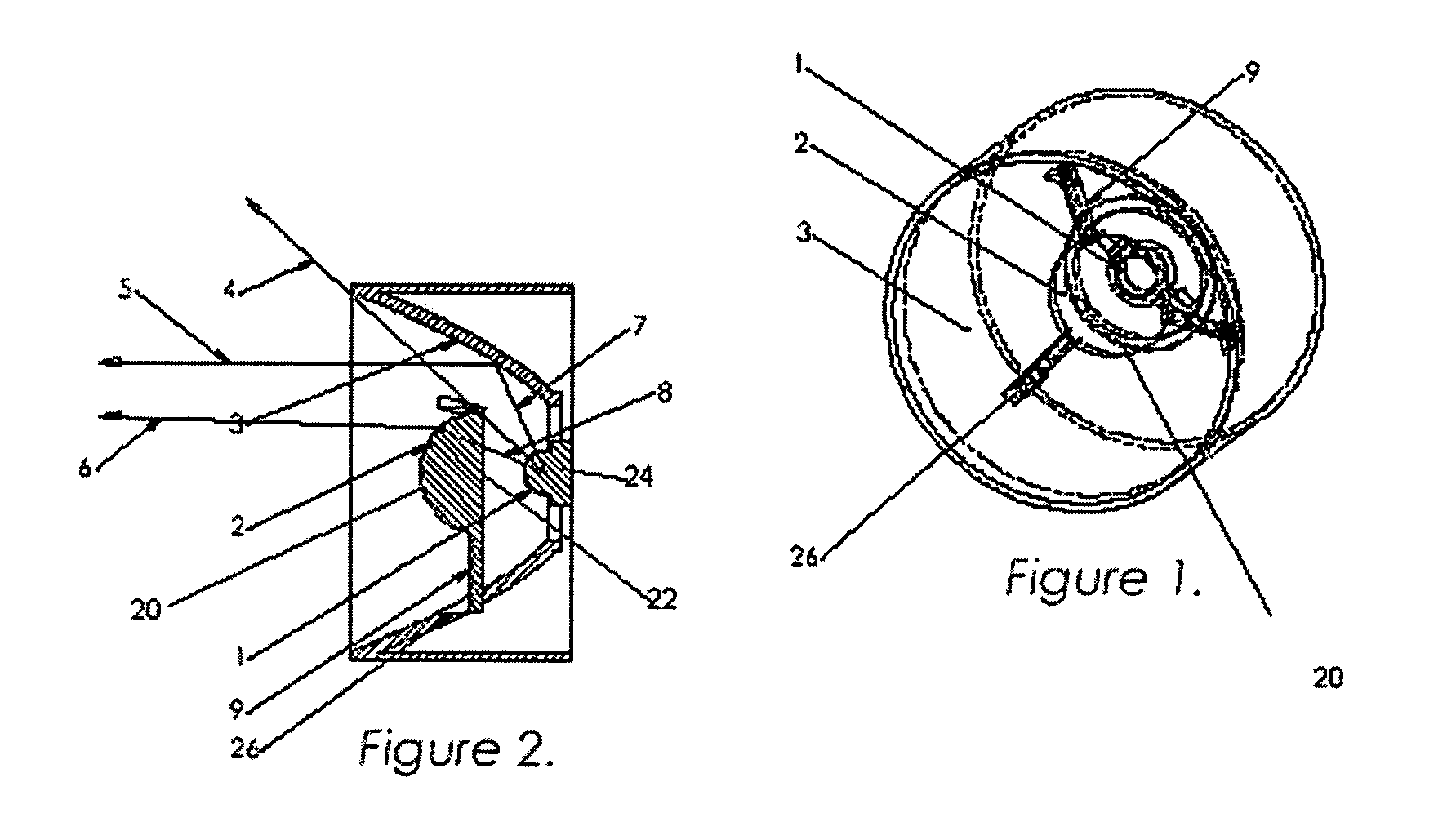 Method and apparatus for light collection, distribution and zoom