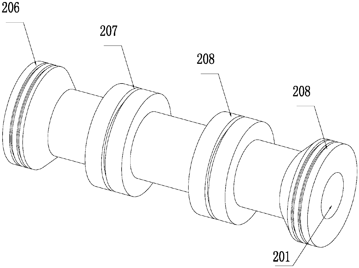 Damping half-bridge type pilot control switch valve