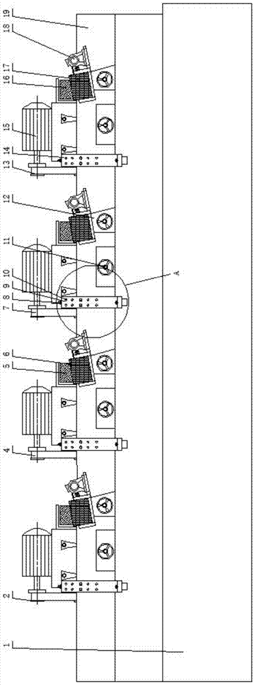 Steel pipe polishing and milling combination machine