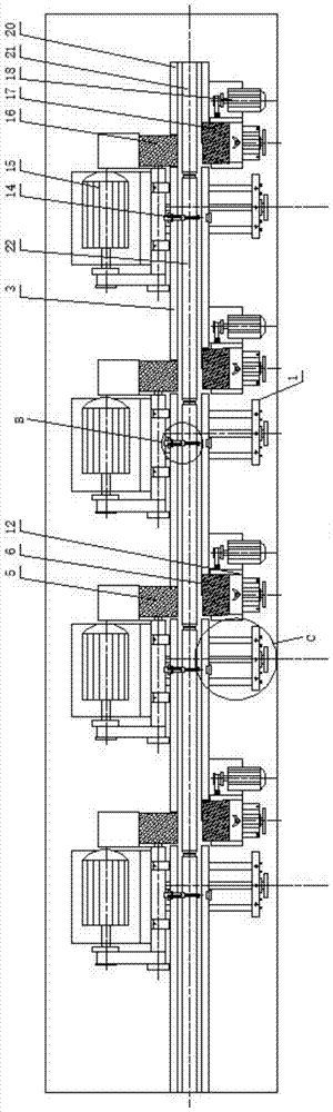 Steel pipe polishing and milling combination machine