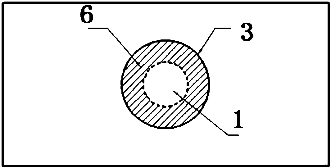 Filling repair method used for adhesive bonding repair