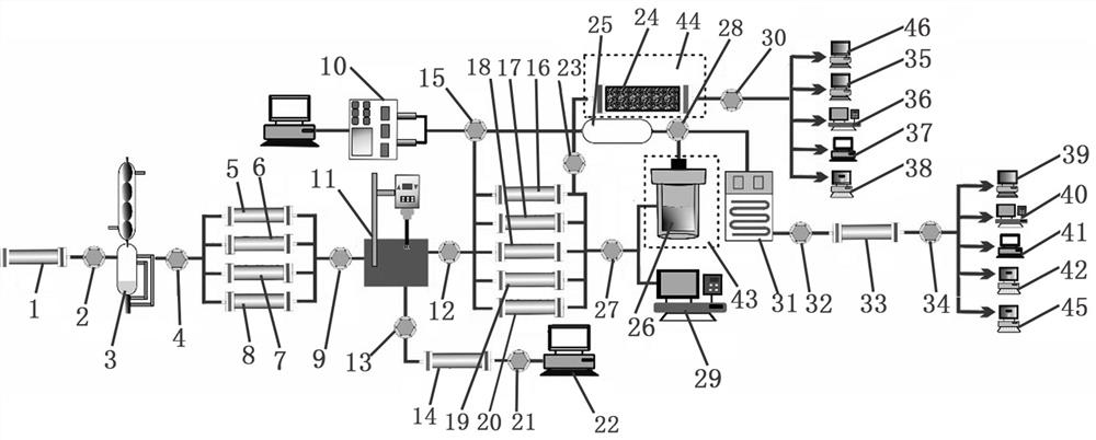 A device and method for cracking heavy oil into coke by catalyzing clay minerals