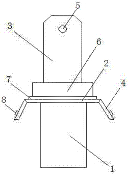 A machine oil alarm joint leakage-proof structure