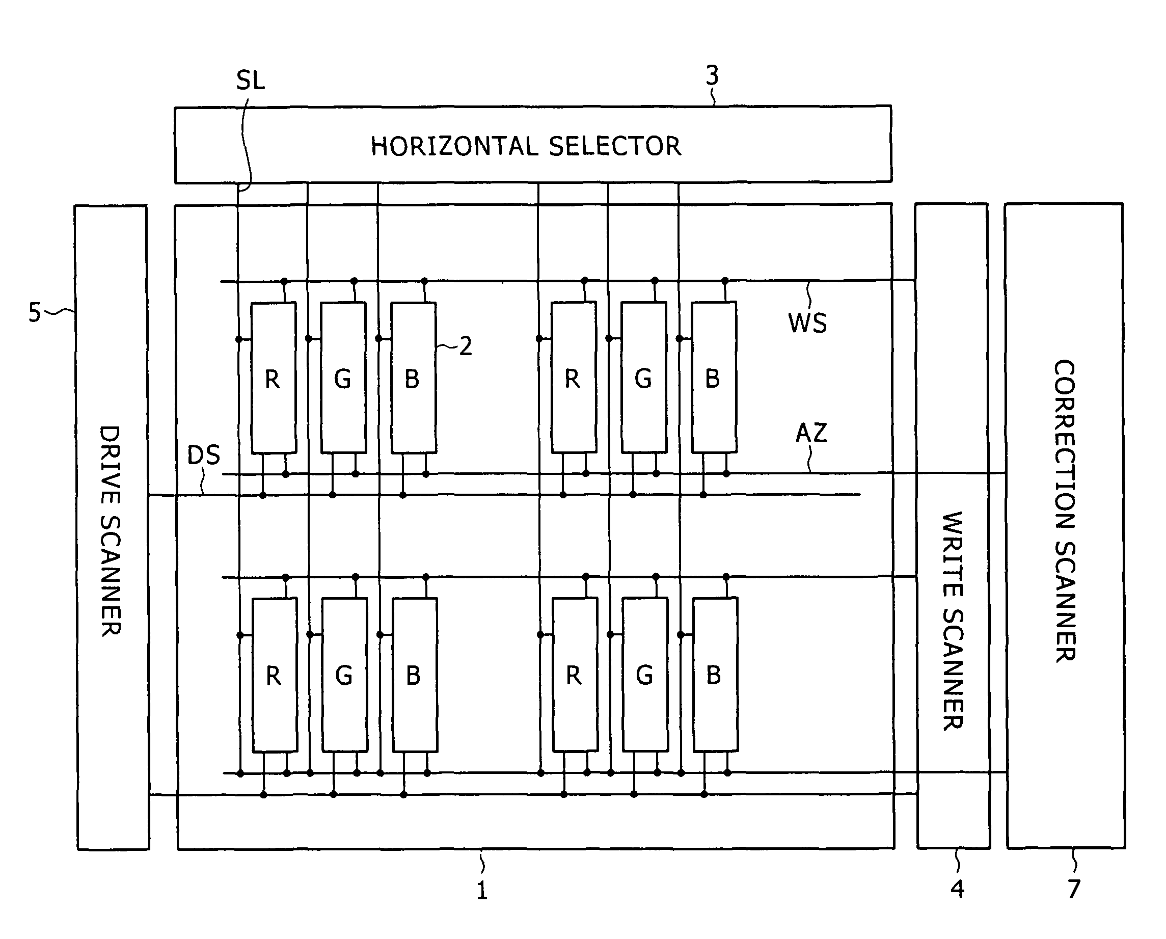 Pixel circuit, display and driving method thereof