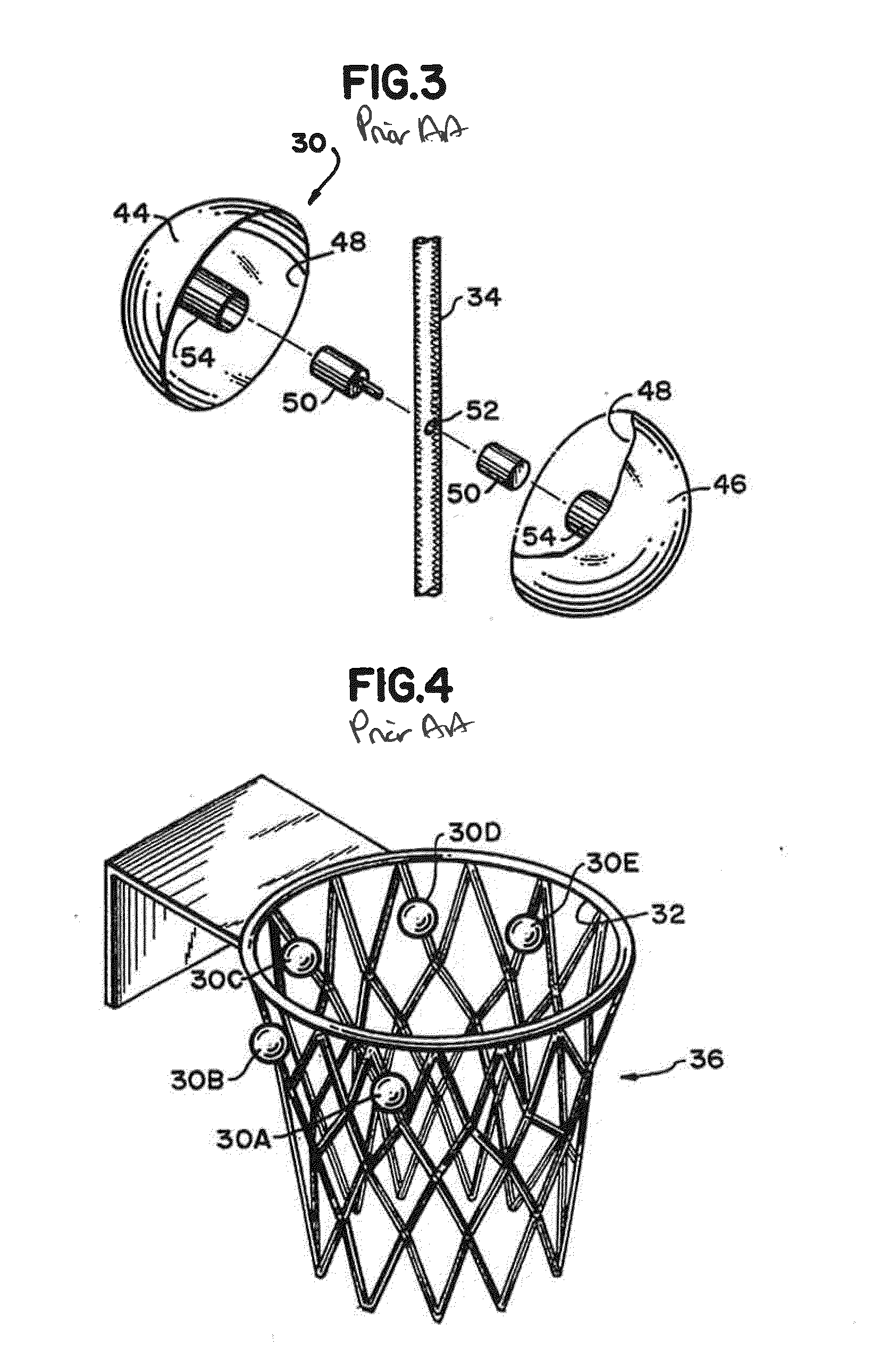 Basketball shooting target