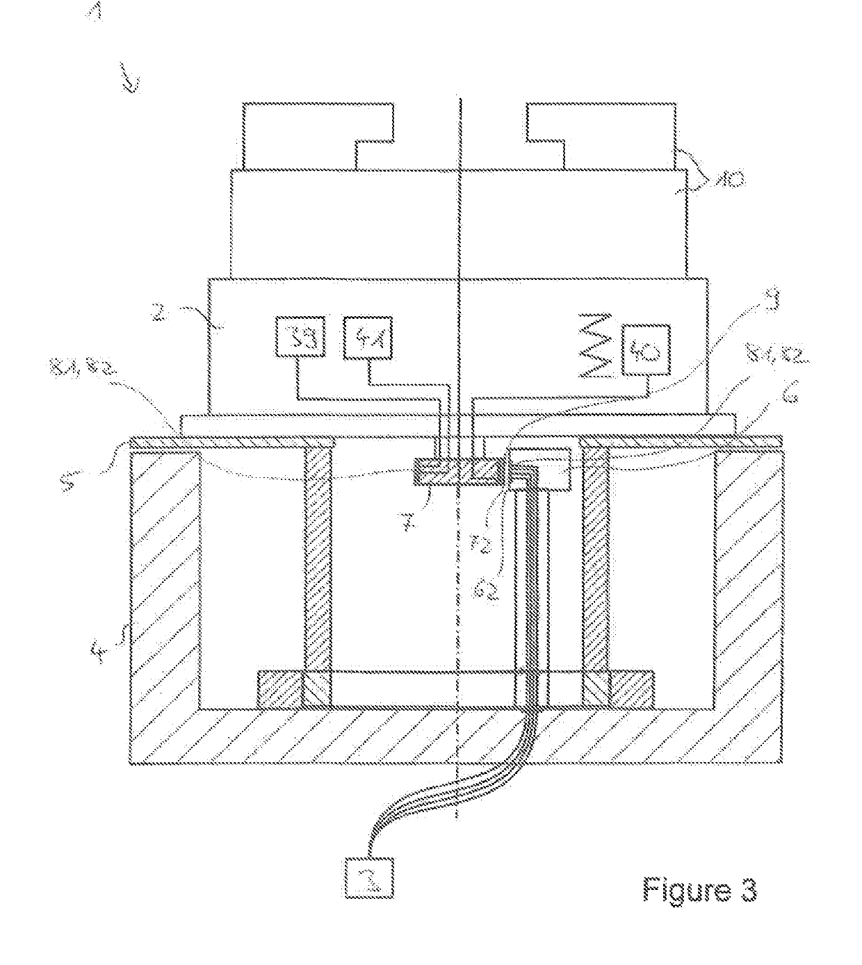 Transmission arrangement such as for energy and/or signal transmission