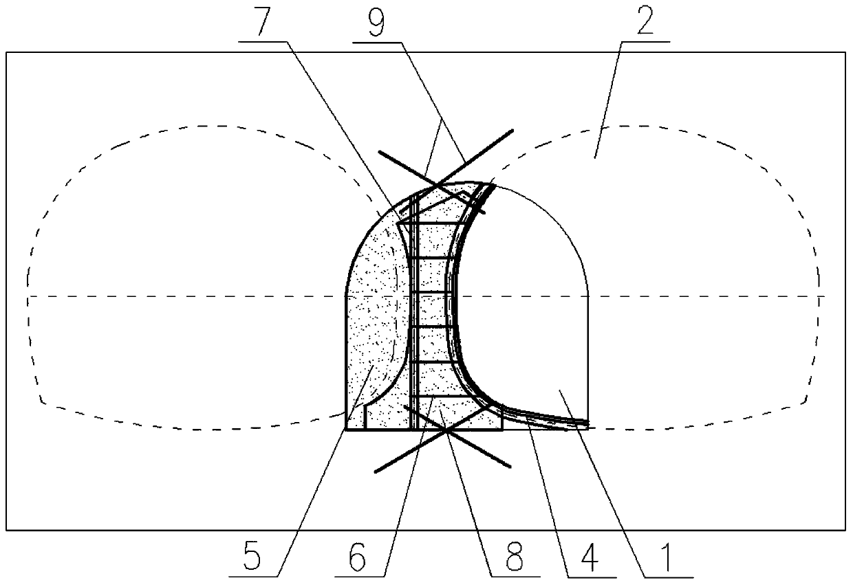 An optimized construction method for multi-arch tunnels