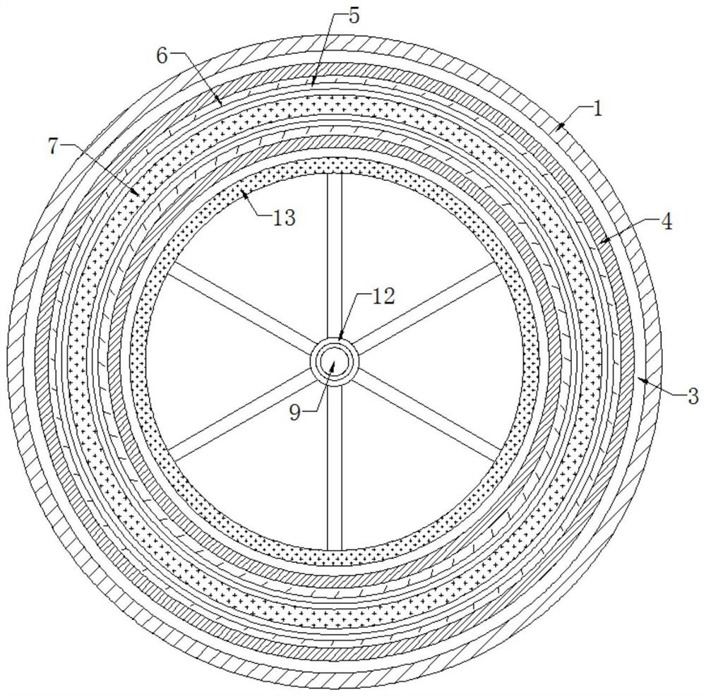 A kind of air filter for fast dust removal for automobile engine