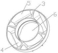 Particle material spreading device for unmanned aerial vehicle