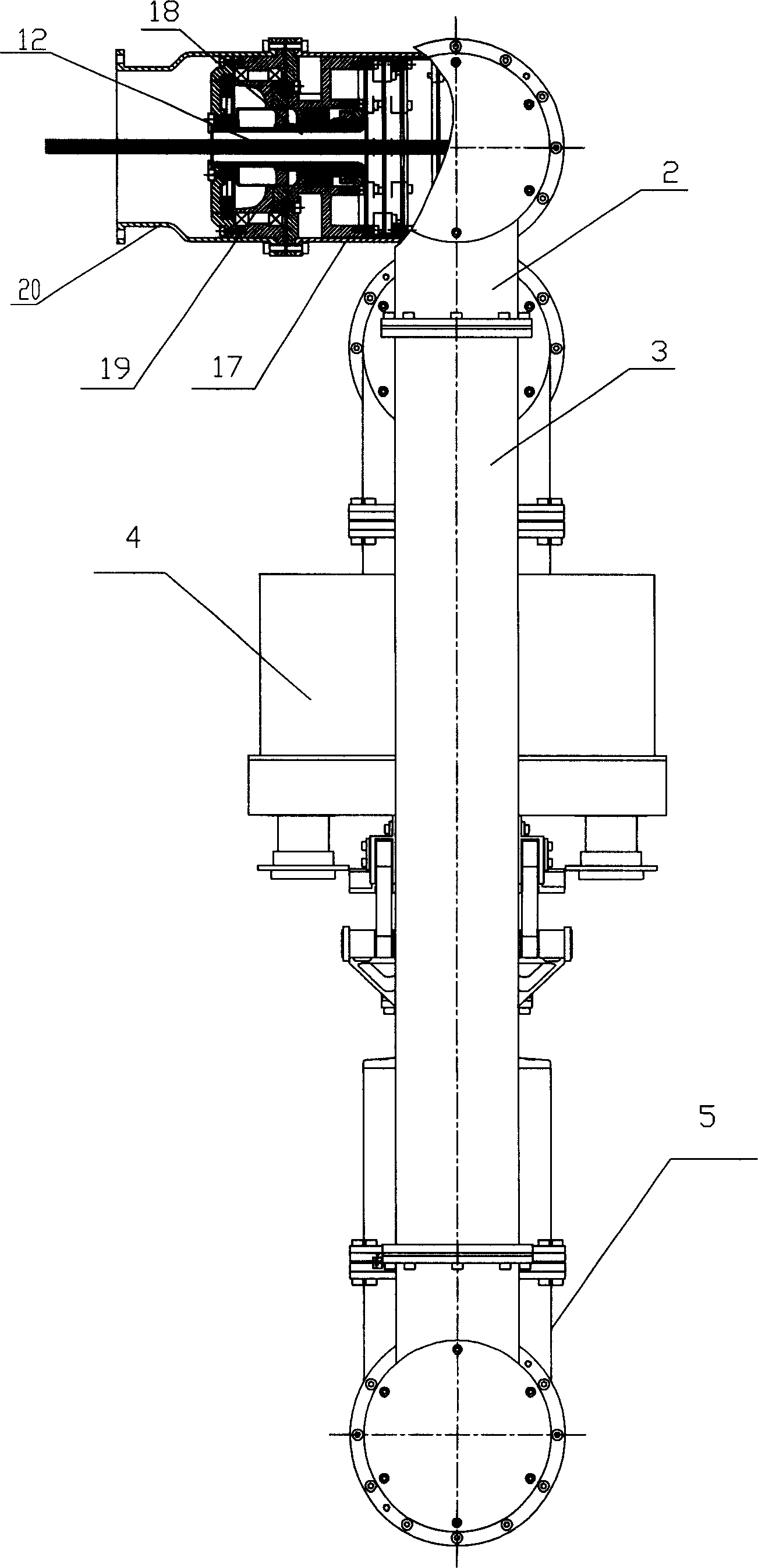 Foldable space manipulator