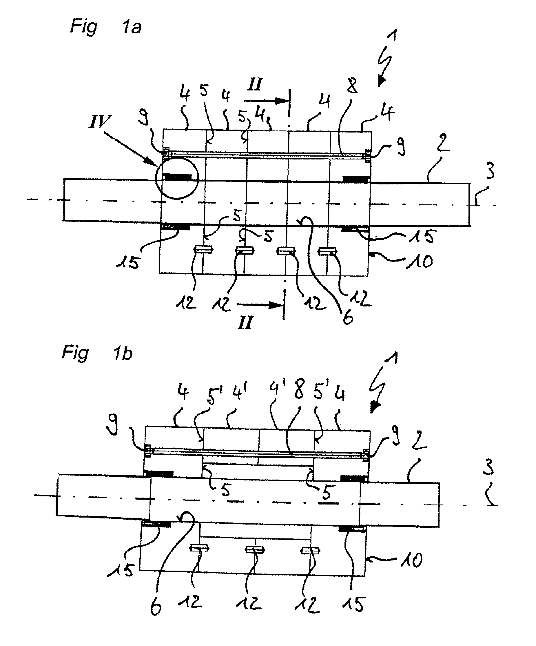 Rotor and device for the comminution of input material