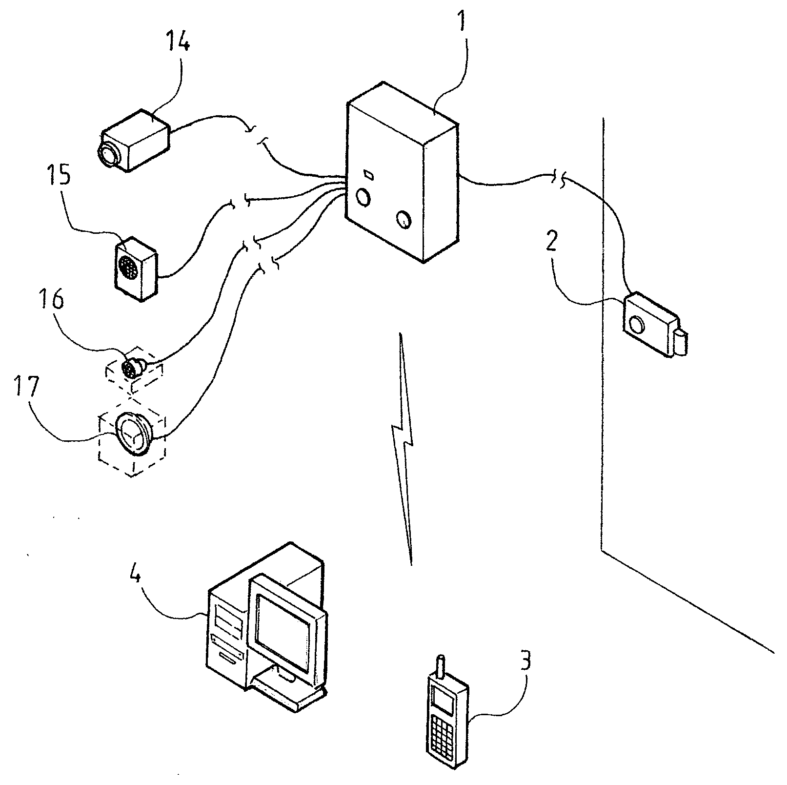 Protective lock structure