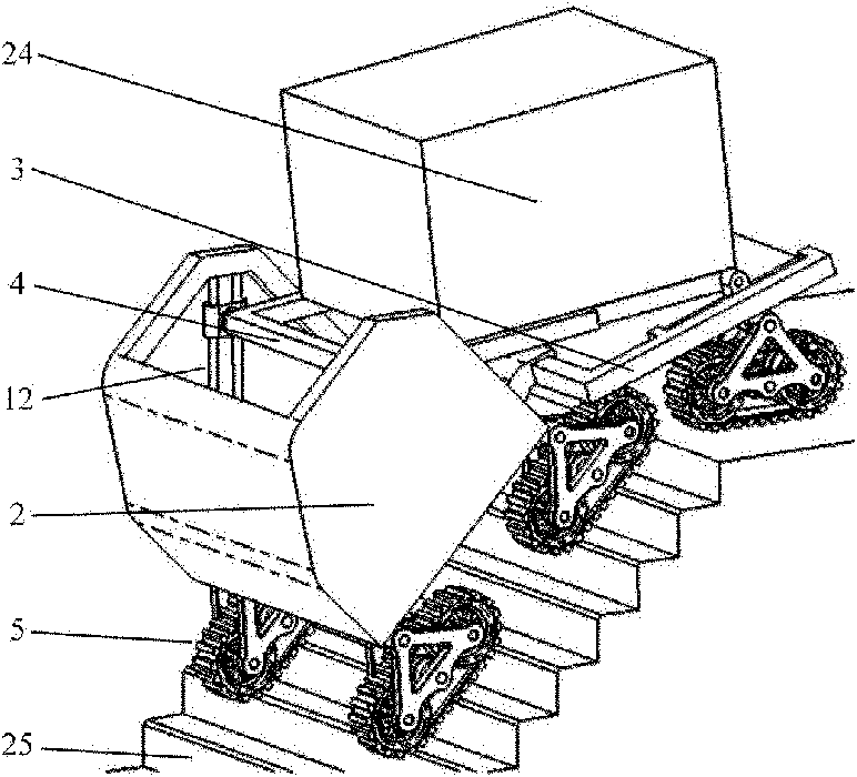 Mobile transport platform for complex environment