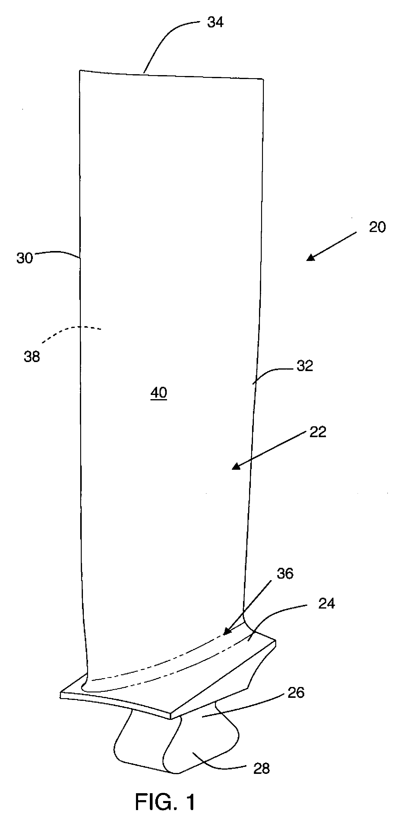 Method and apparatus for increasing fatigue notch capability of airfoils