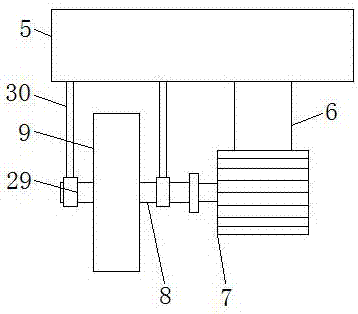 Grinding apparatus convenient to clear up waste residues