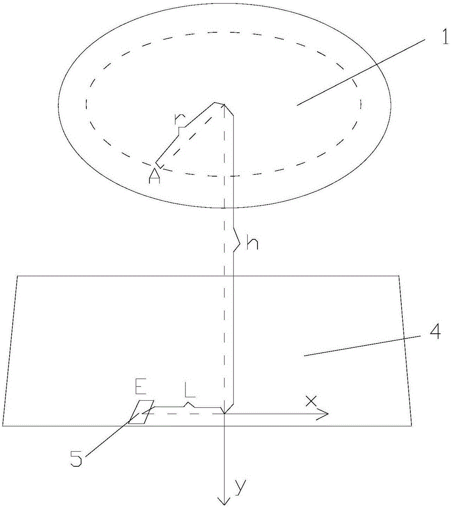 Rectangular linear variable optical filter manufacturing method and device