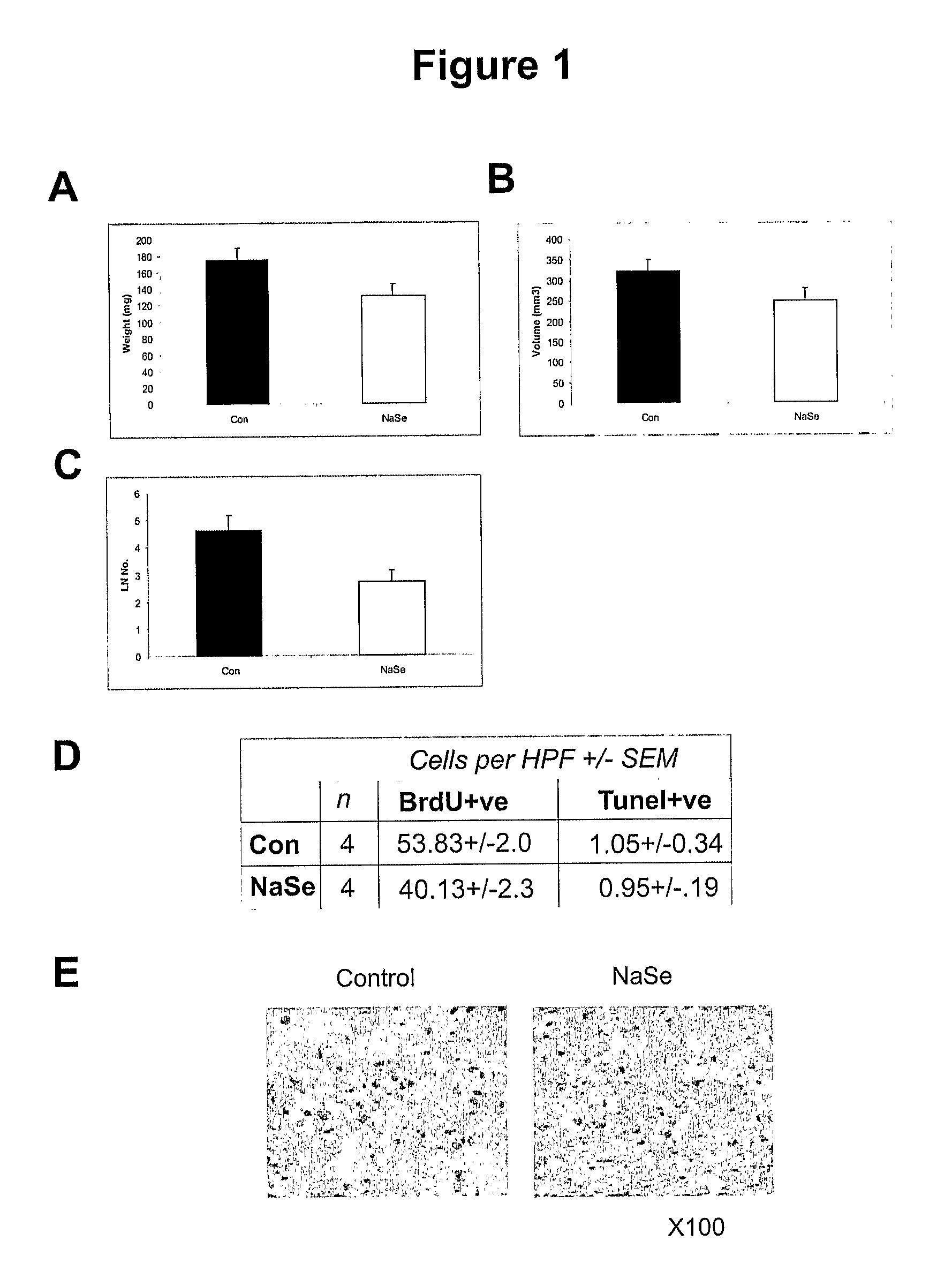 Inorganic Selenium For Treatment Of Cancer