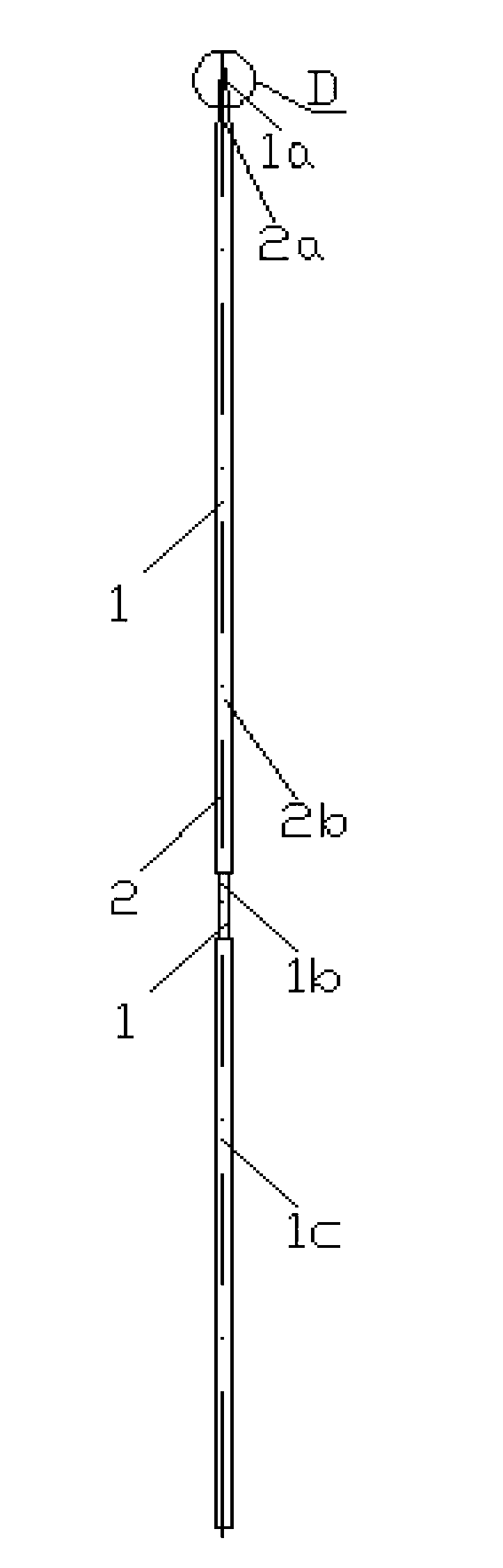 Tendon injury-treating needle