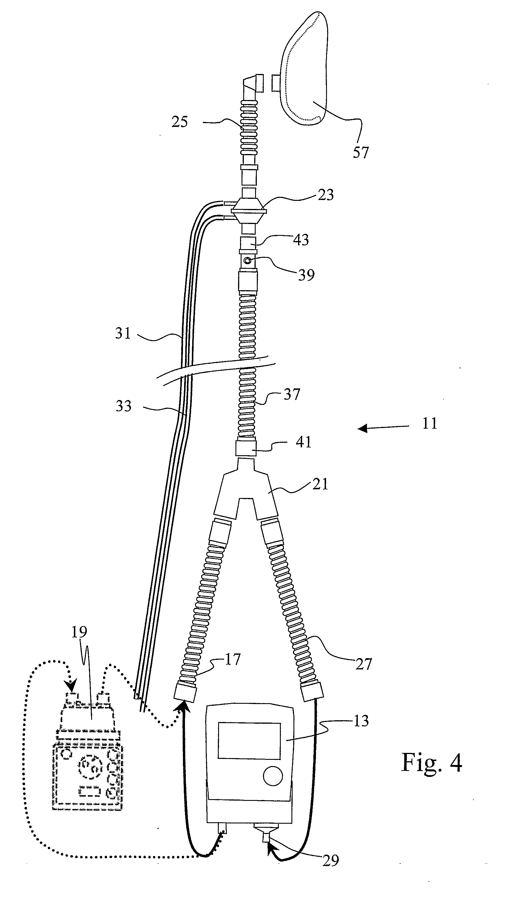 Tube system for ventilation appliances