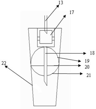 Liquid medicine syringe device driven by linear motor and solenoid valve