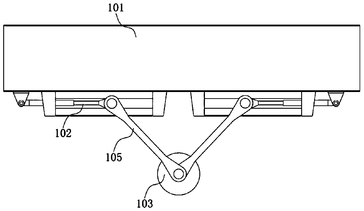 Belt tensioning device and belt conveyor of cantilever-type bucket-wheel stacker-reclaimer