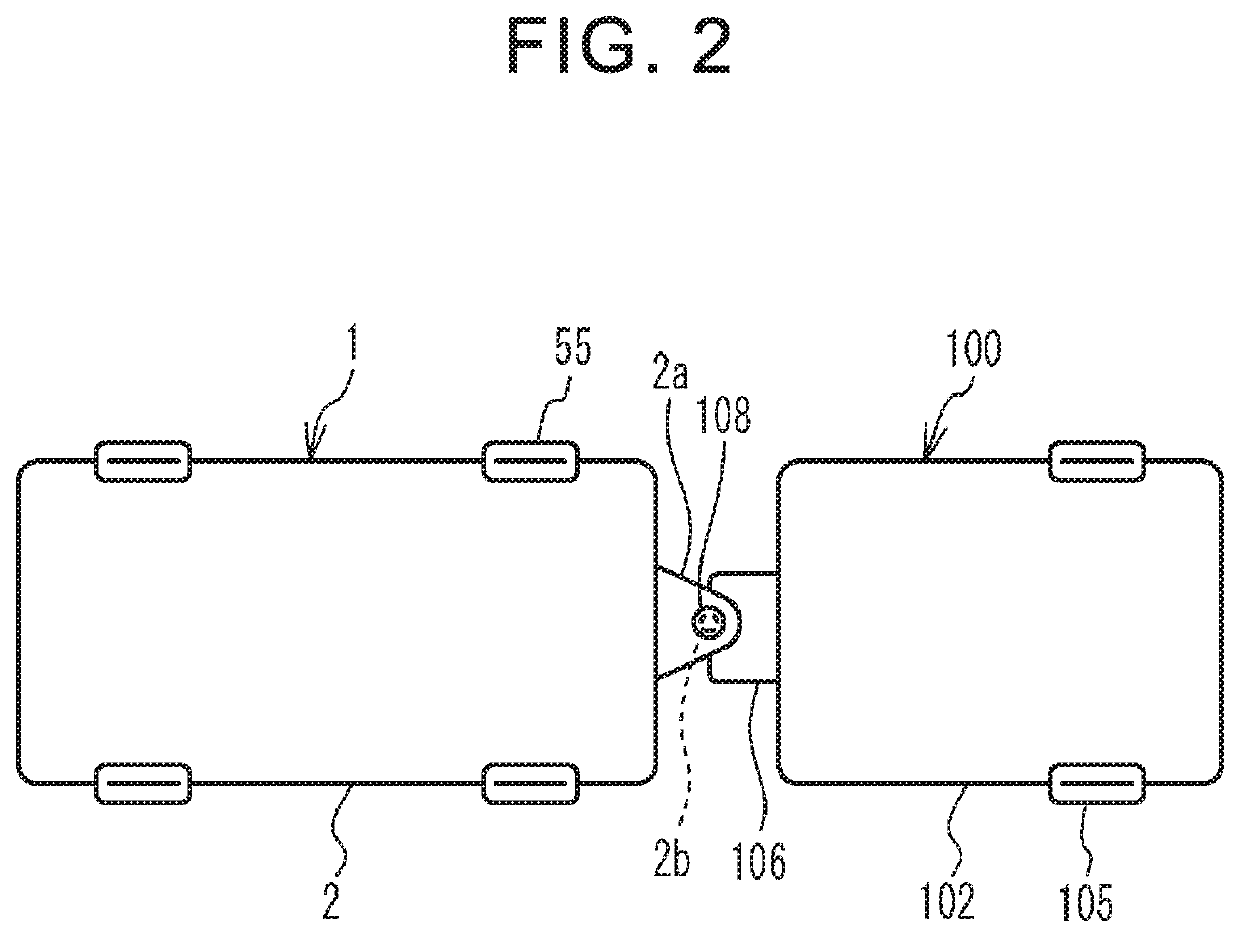 Control device for fuel cell vehicle and fuel cell vehicle