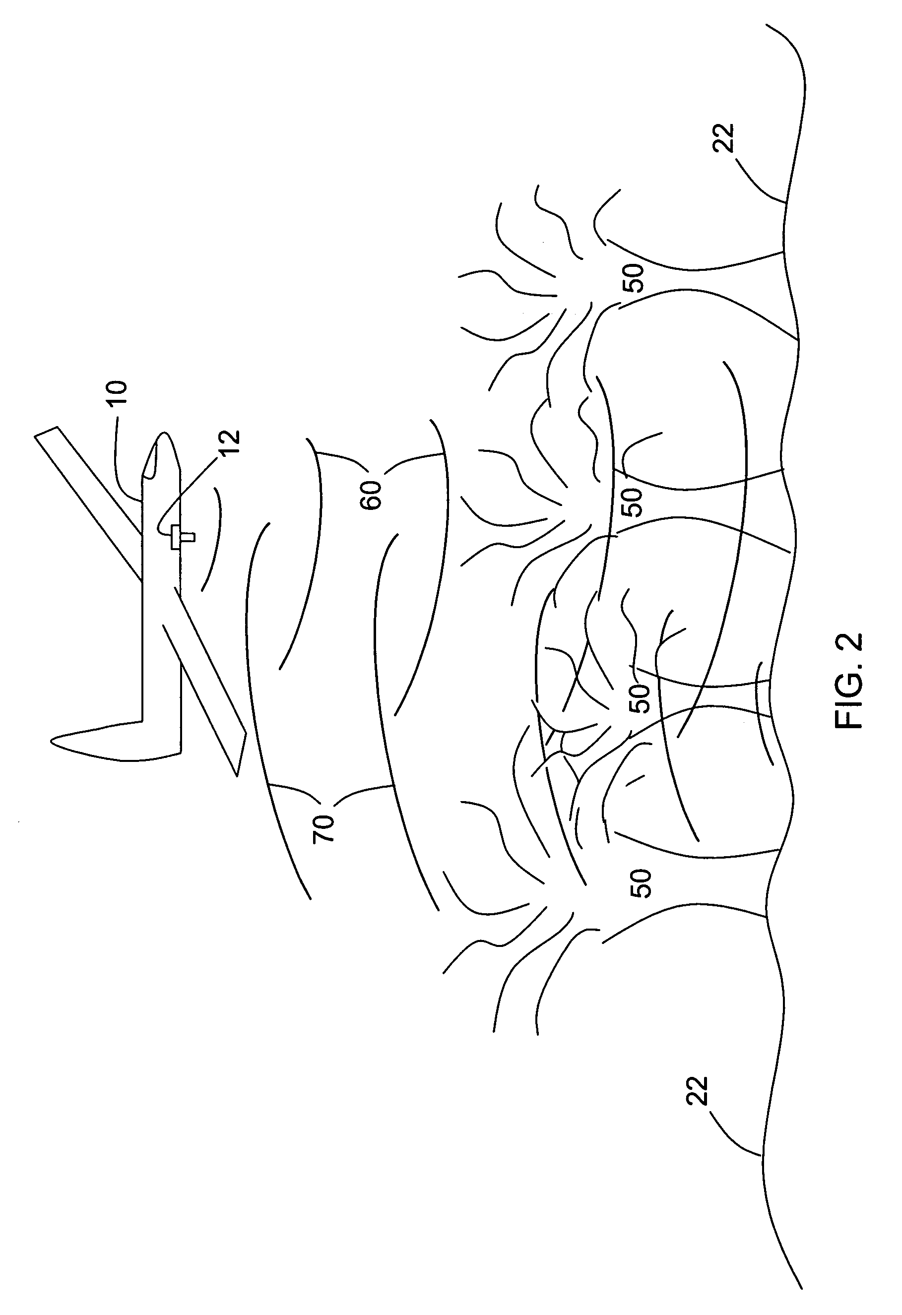 Methods and systems for measuring terrain height