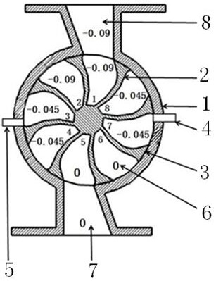 Drain valve sealed by pressure-equalizing water film