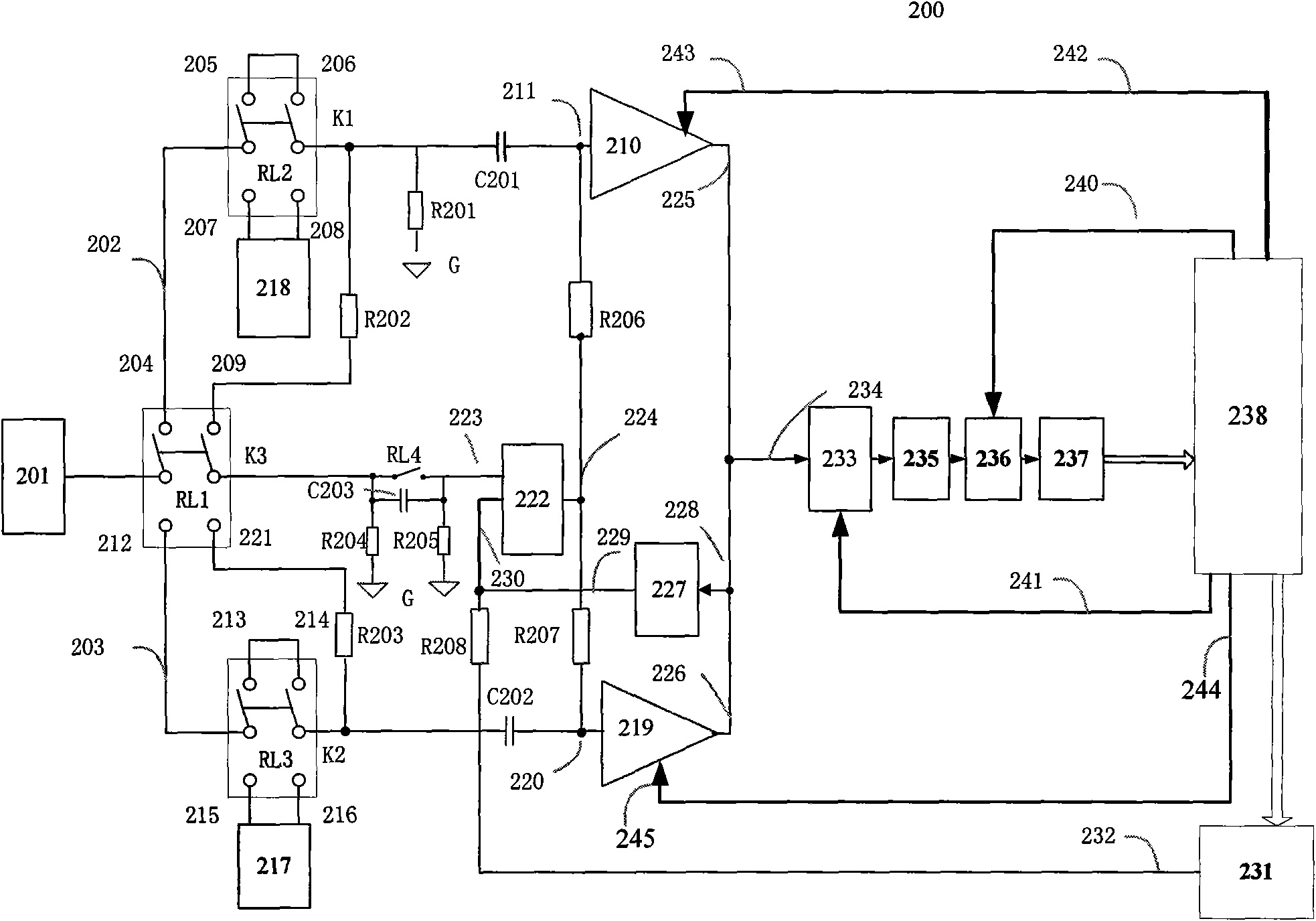 Digital oscilloscope with impedance matching function