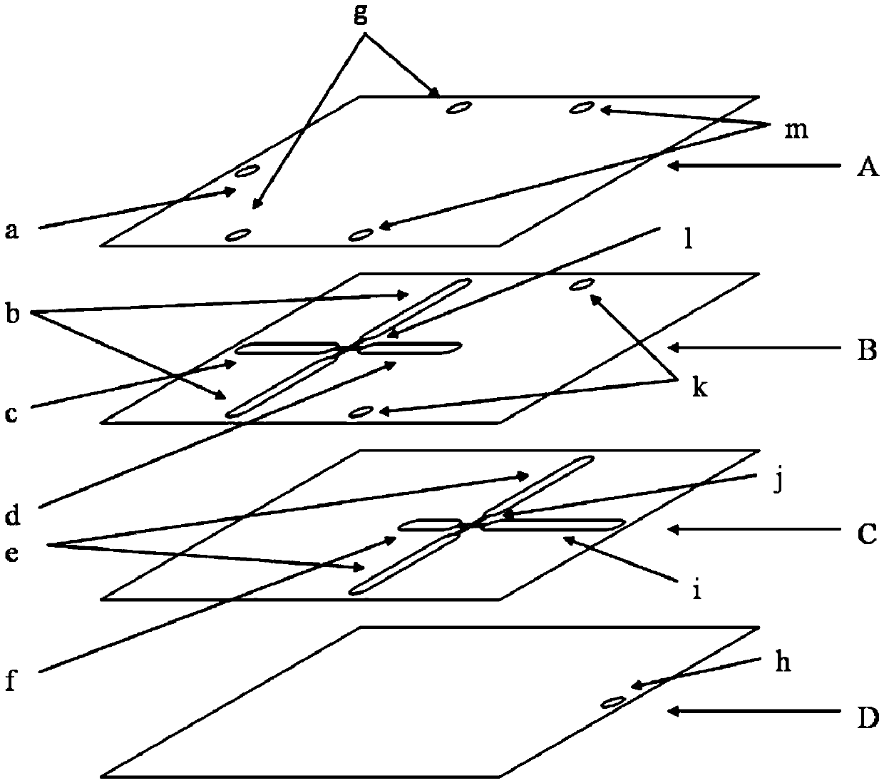 Multicomponent micro droplet microfluidic chip and processing method thereof